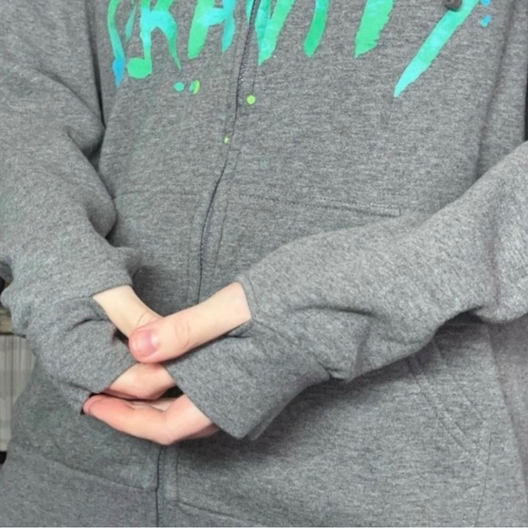 Wicked Musical Hoodie - Defy Gravity - Zipped Hoodie - Size Small - Picture 5 of 8